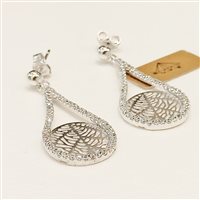 Orecchini Vidali Gioielli Donna in Argento Zircone ORAR-49-34 - ORAR-49-34